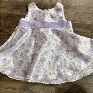 Bonnie Baby Lavender Floral Dress